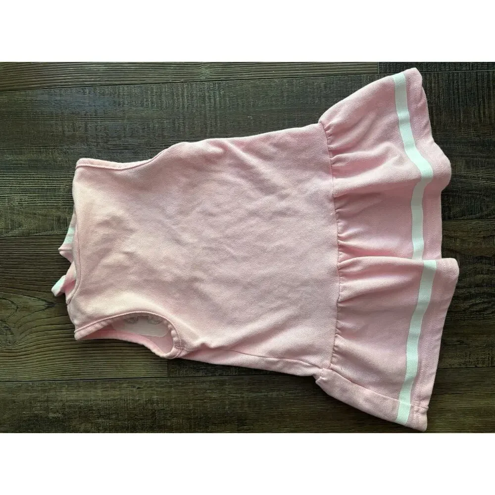 Disney Minnie Mouse Pink Fit and Flare Tennis Dress Girls Size 3T